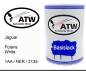 Preview: Jaguar, Polaris White, 1AA / NER / 2135: 500ml Lackdose, von ATW Autoteile West.